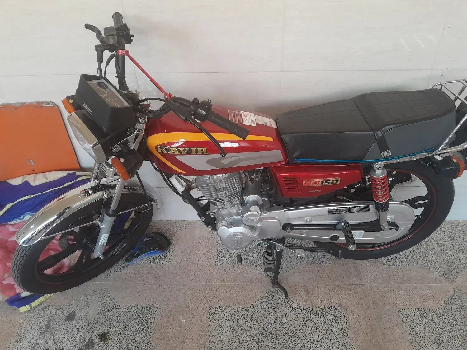 موتور ۱۵۰کارکرد رو کیلومتر هست ۱۴۰۳قیمت مقطوع|موتورسیکلت|شاهین‌شهر, شهرک گلدیس|دیوار