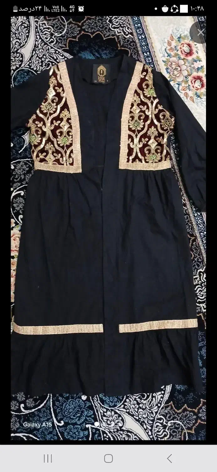 مانتو جلو باز سایز ۴۰و۴۲|لباس|نظرآباد, نظرآباد|دیوار