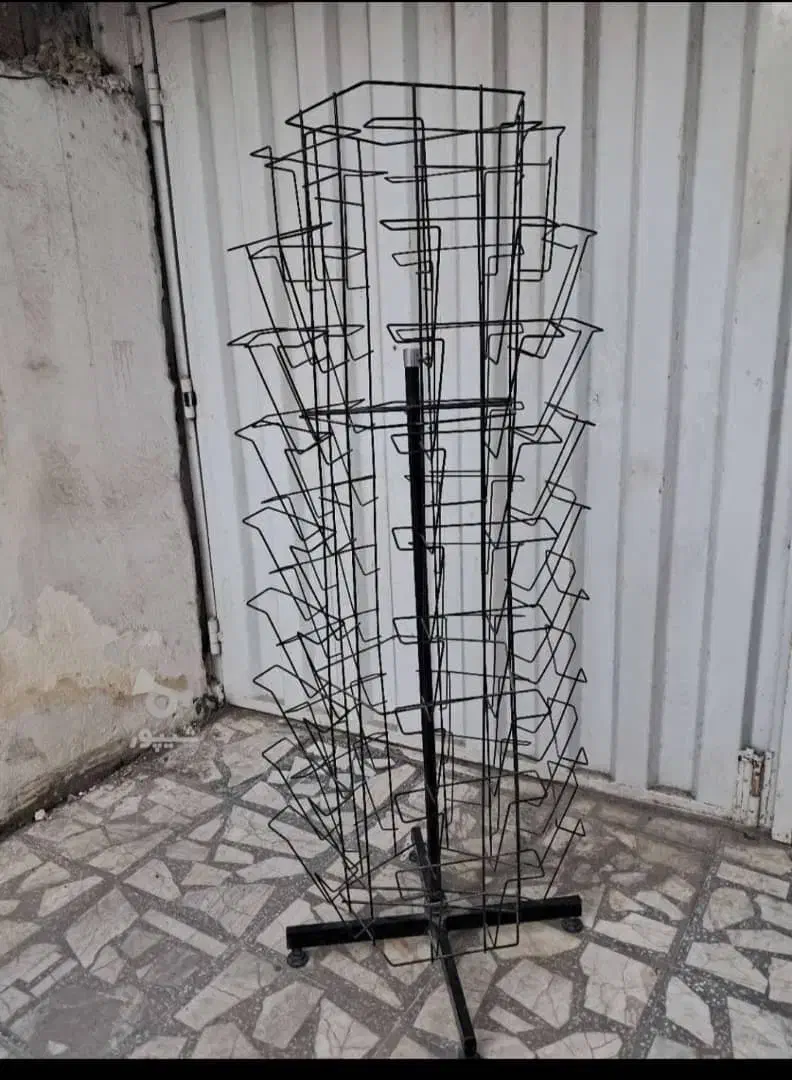 استند فلزی مناسب گذاشتن دفتر و کتاب و کارت پستال|لوازم التحریر|قائم‌شهر, |دیوار