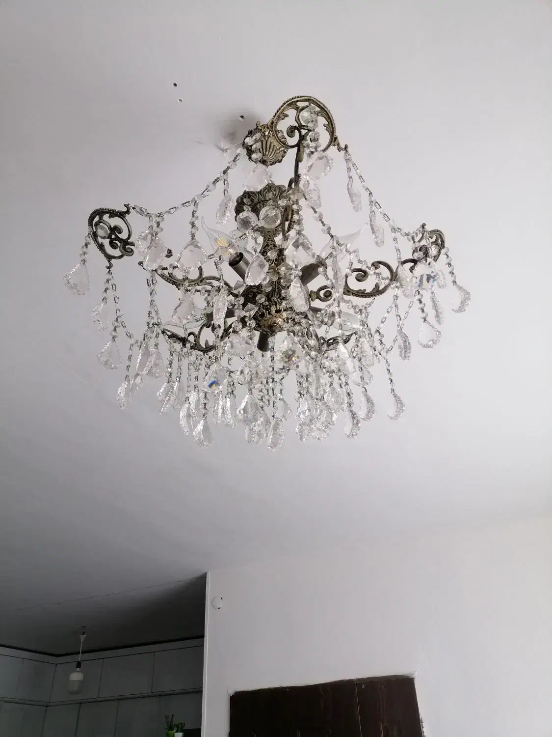 لوسترجنس برنج کریستال همه از مرغوبترین واصل|لوستر و چراغ آویز|مشهد, رضاشهر|دیوار