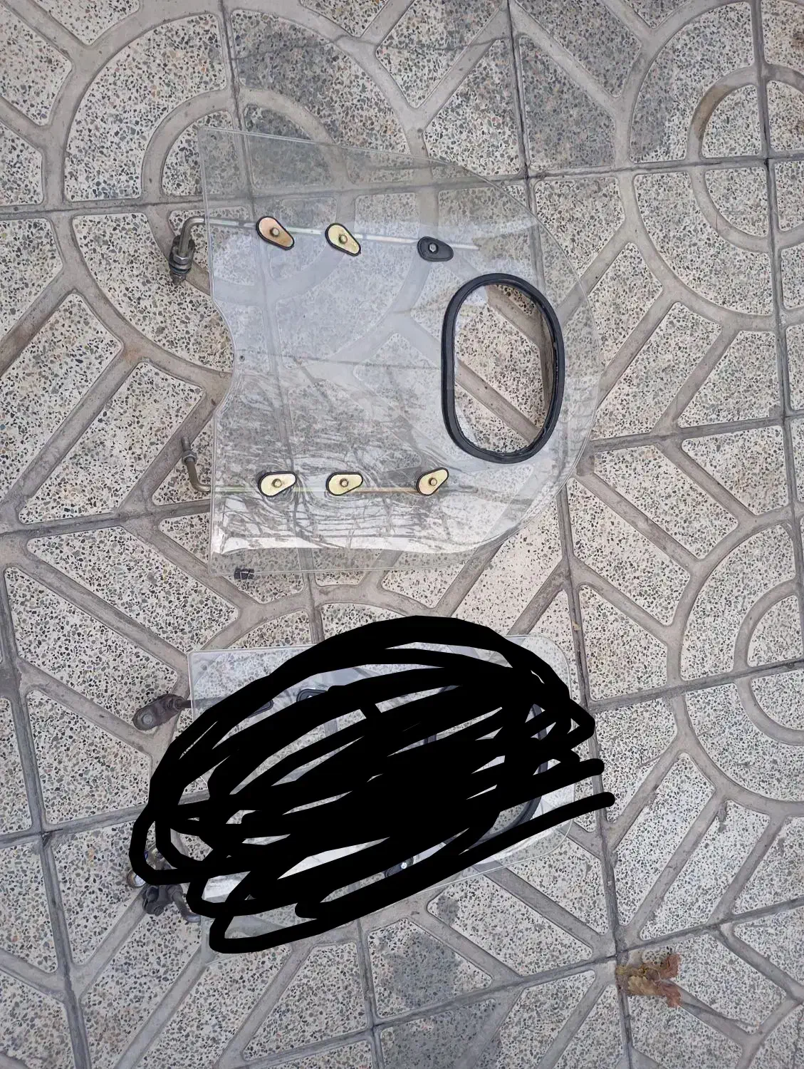 طلق کمک اگزوز باک گارد موتور|قطعات یدکی و لوازم جانبی|اسلام‌شهر, شهرک لاله|دیوار