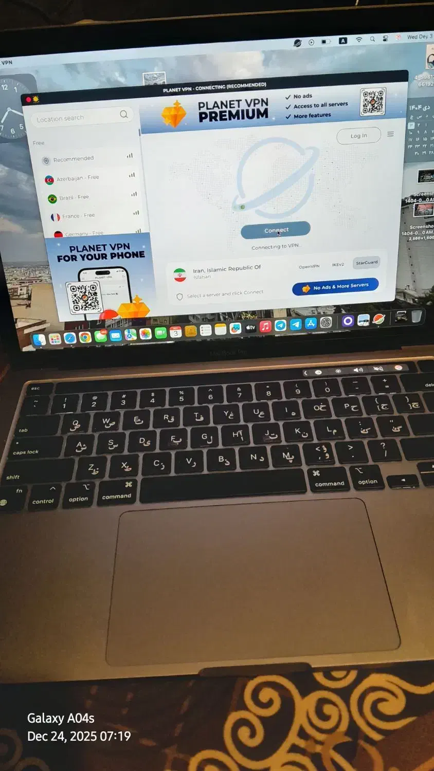 macbook pro m1 2020 8g 256g|رایانه همراه|تهران, ولنجک|دیوار