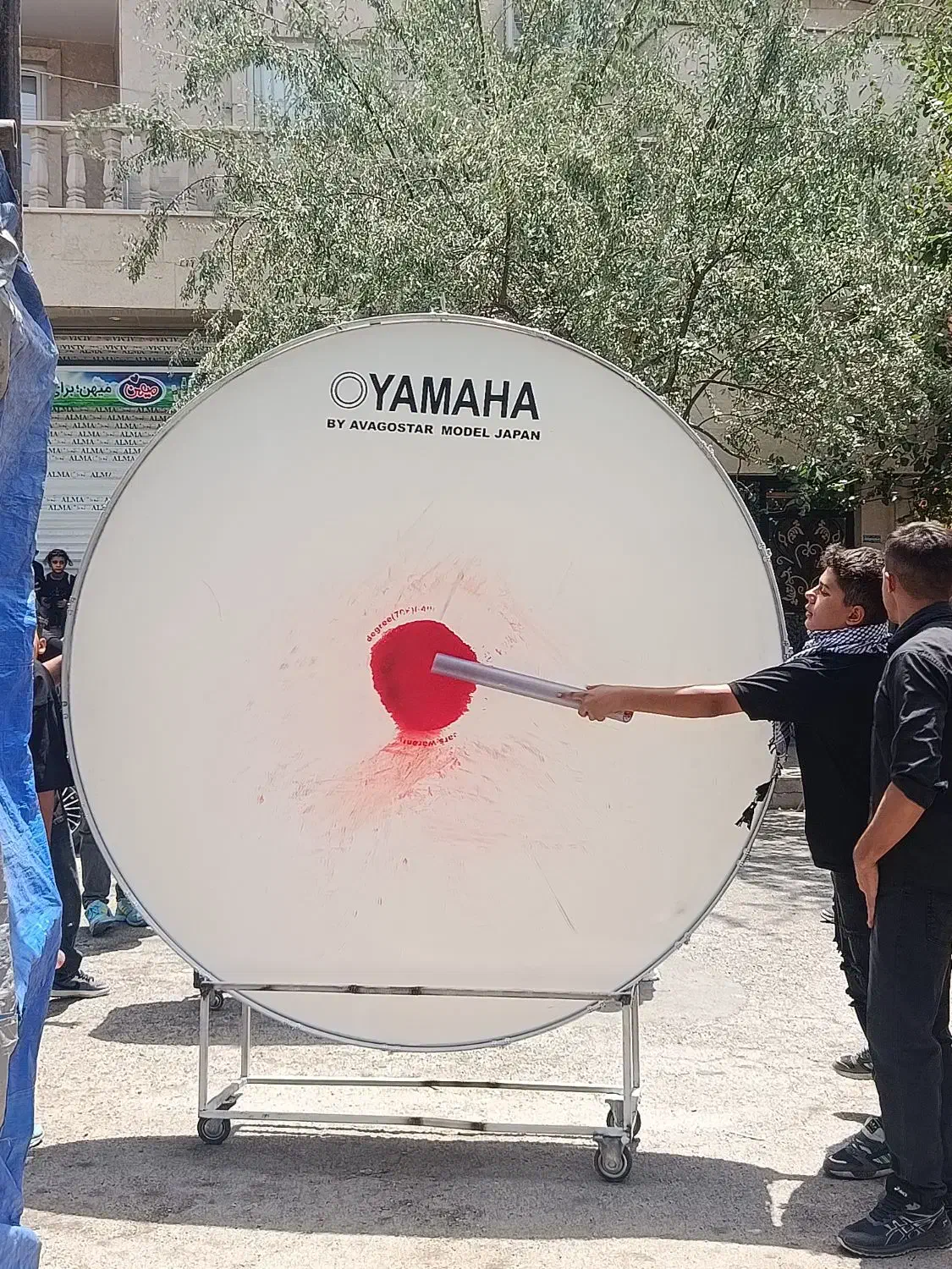 طبل دو متری استیل پهن|درام و پرکاشن|محمدشهر, همایون ویلا|دیوار