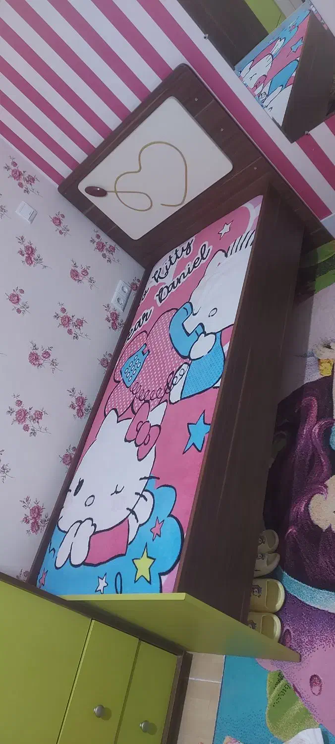 سرویس تخت کودک و نوجوان ژیک|تخت و سرویس خواب|قزوین, |دیوار