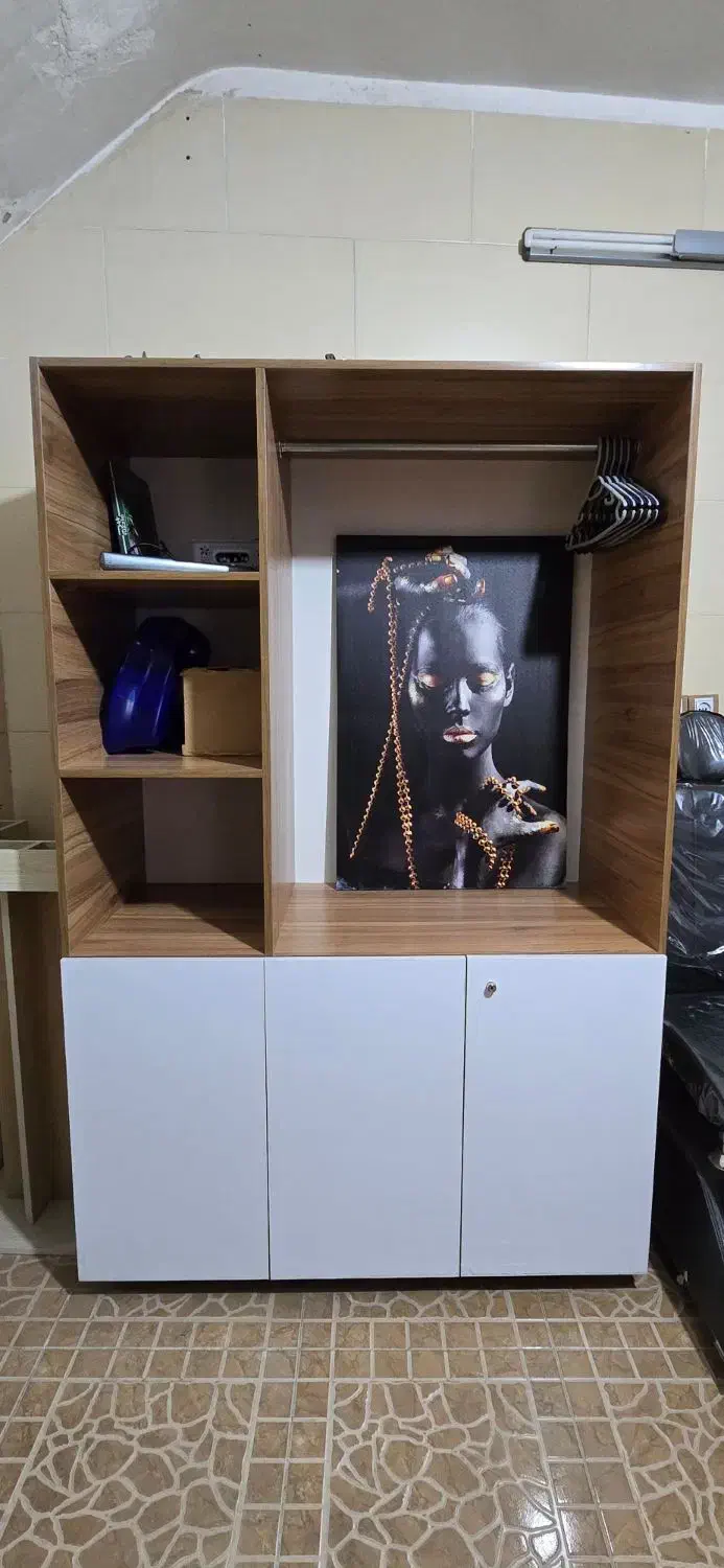 کمد تمام ام دی اف درب هایگلاس|جاکفشی، کمد، دراور|اصفهان, لاله|دیوار