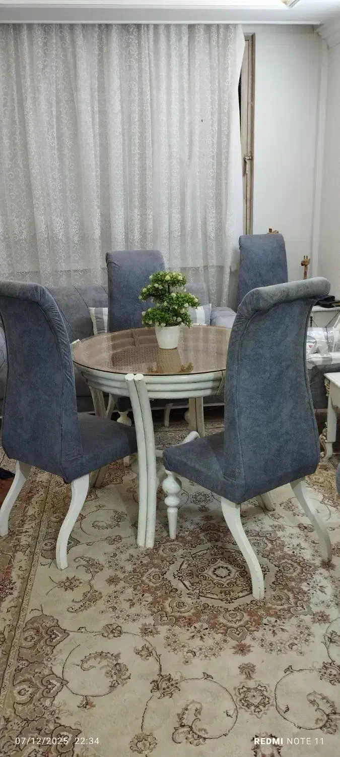 میز نهارخوری چهار نفره بدون هیچ خرابی|میز و صندلی غذاخوری|سبزوار, کاشفی شمالی (دادگستری)|دیوار