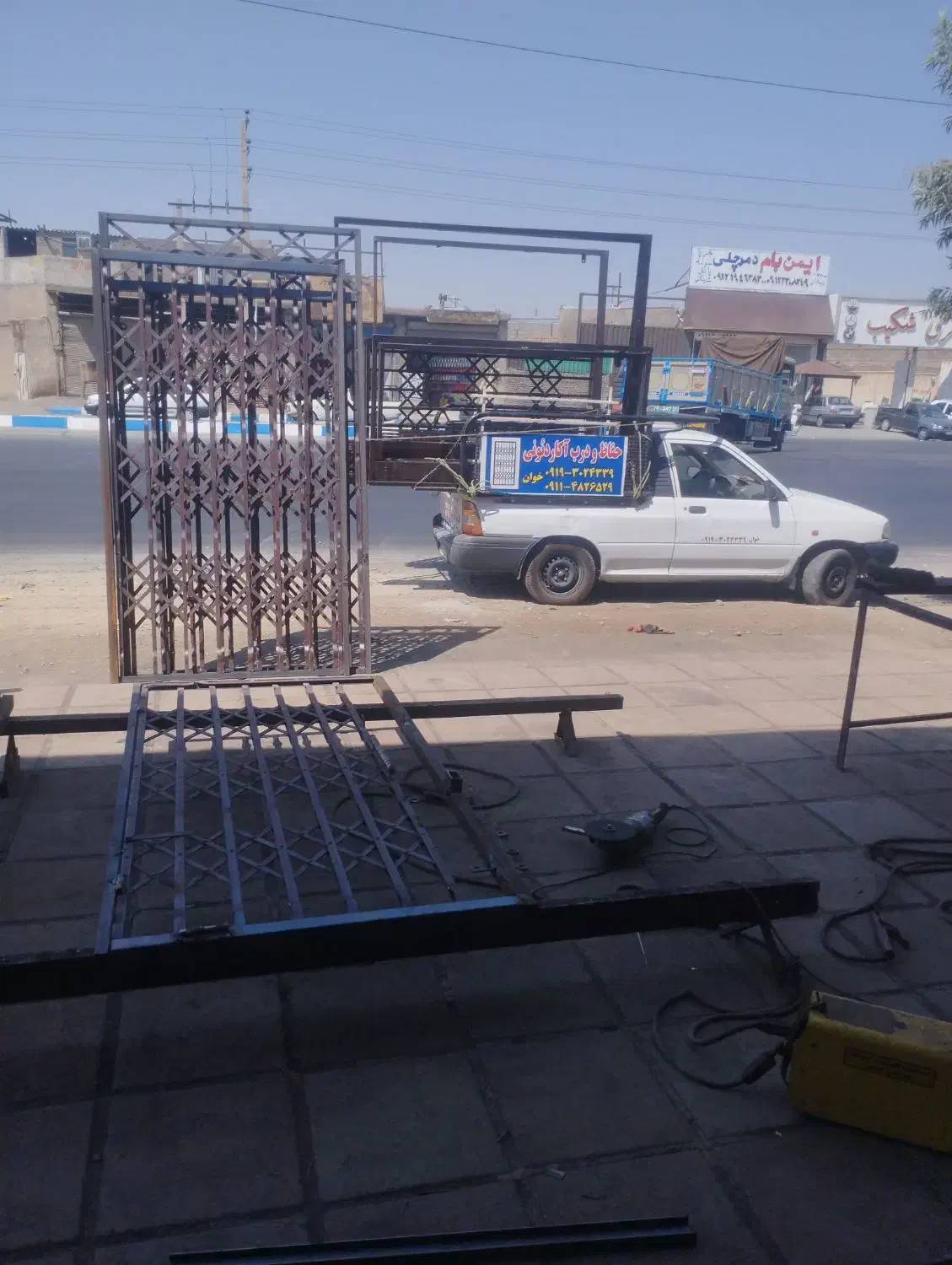 فروش درب ساختمان و نرده ضد سرقت|خدمات پیشه و مهارت|تهران, فرودگاه مهرآباد|دیوار