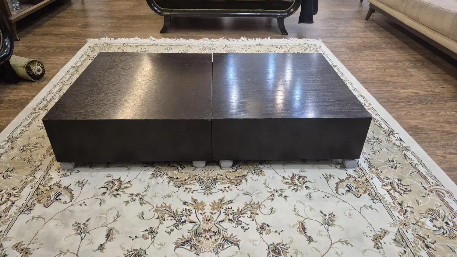 میز جلو مبلی و به همراه سه عدد میز عسلی|مبلمان خانگی و میز عسلی|گرگان, |دیوار