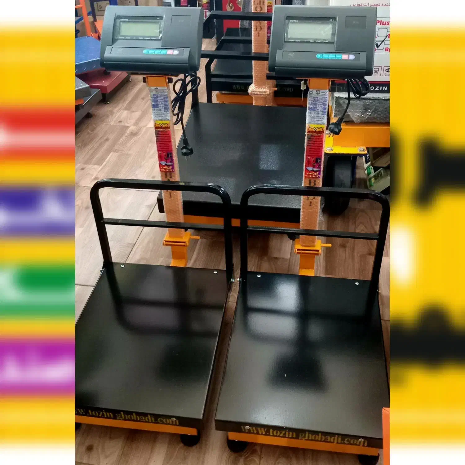 باسکول ترازو 200کیلو سنگین خوراک دام|فروشگاه و مغازه|لاهیجان, بازکیاگوراب|دیوار