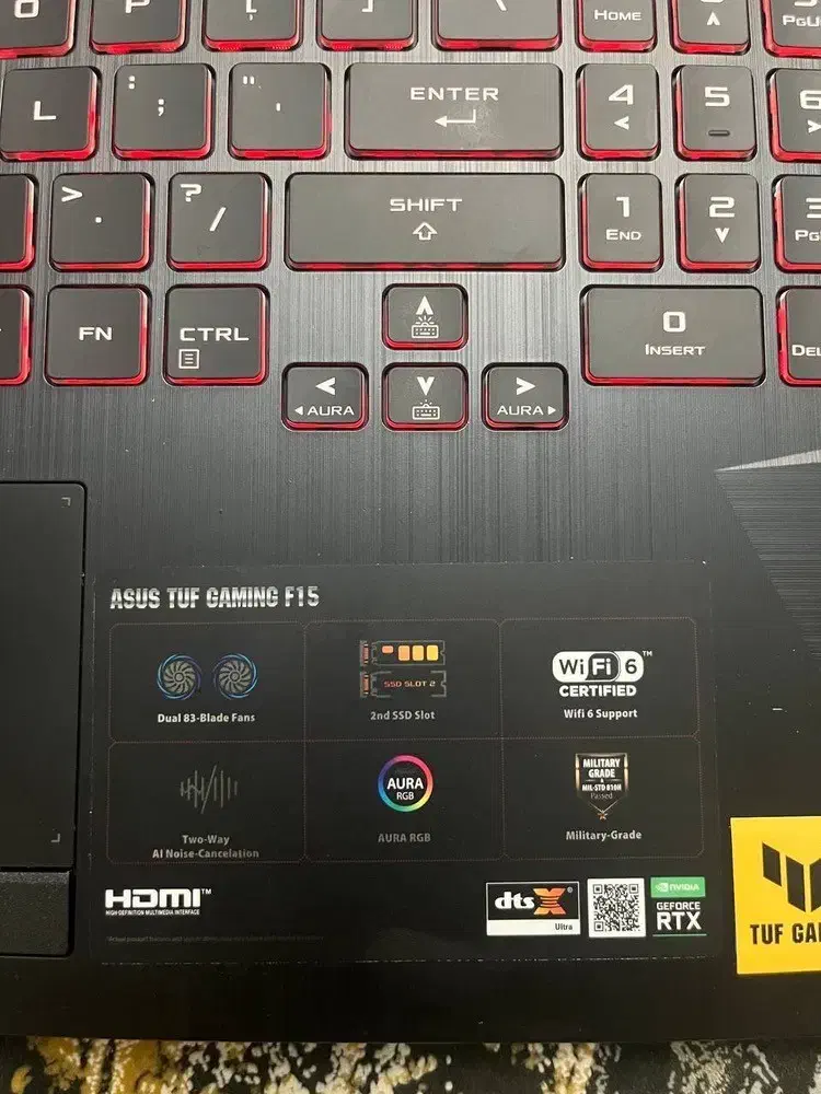 لپ تاپ ایسوس TUF gaming|رایانه همراه|تهران, بریانک|دیوار