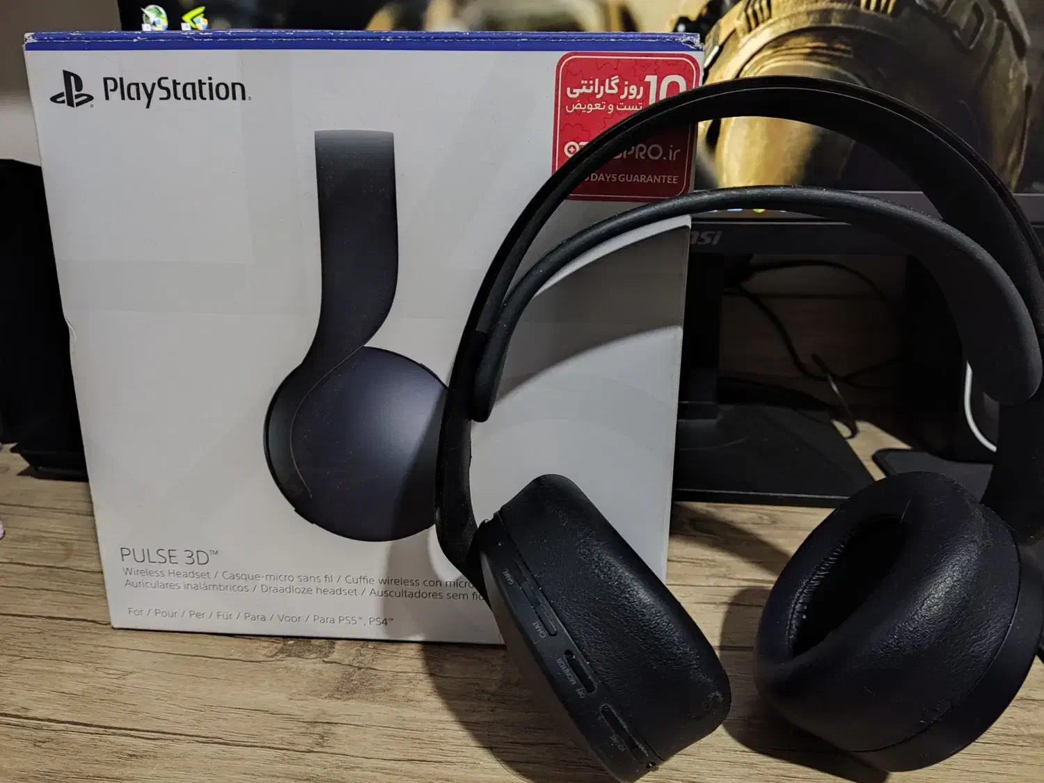 هدفون سونی pulse 3d رنگ مشکی|کنسول، بازی ویدئویی و آنلاین|تهران, سجاد|دیوار