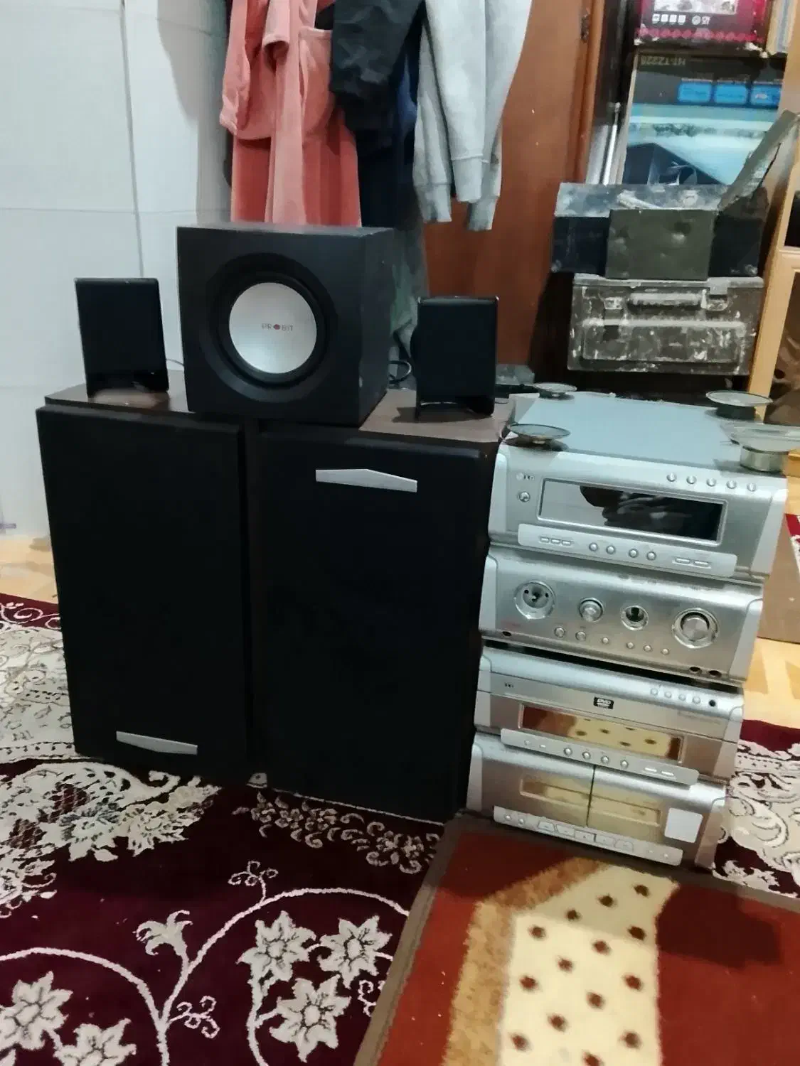 ضبط صوتی|سیستم صوتی خانگی|صدرا-فارس, فاز ۲|دیوار