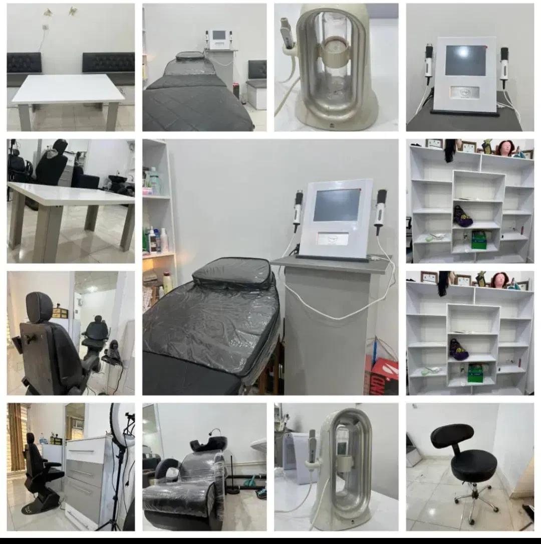 ست کامل وسایل آرایشگاه زنانه|آرایشگاه و سالنهای زیبایی|بستک, |دیوار