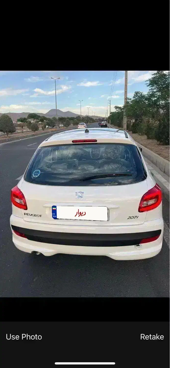 پژو207 ارتقا سقف شیشه ای فرمان برقیTU5P|خودرو سواری و وانت|خرمآباد, |دیوار