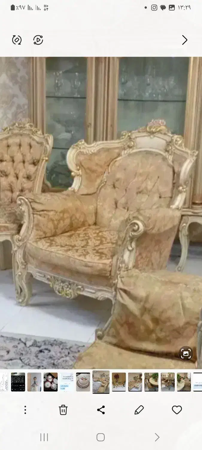 نیم ست استیل  وارداتی و نهار خوری|مبلمان خانگی و میز عسلی|مشهد, رضاشهر|دیوار