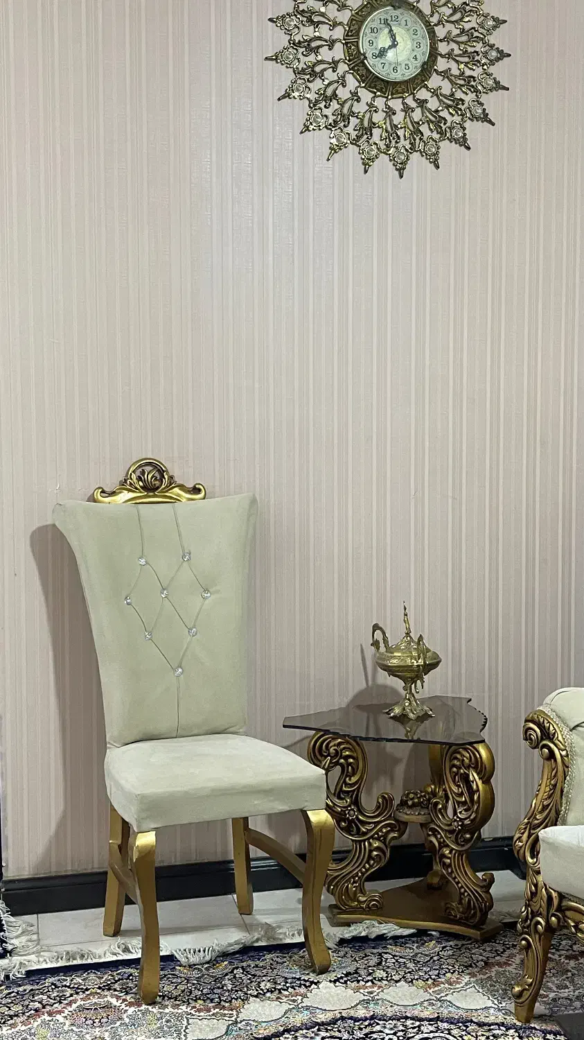 مبل ۸ نفره با دو صندلی میزبان فوریی|مبلمان خانگی و میز عسلی|کهریزک, |دیوار