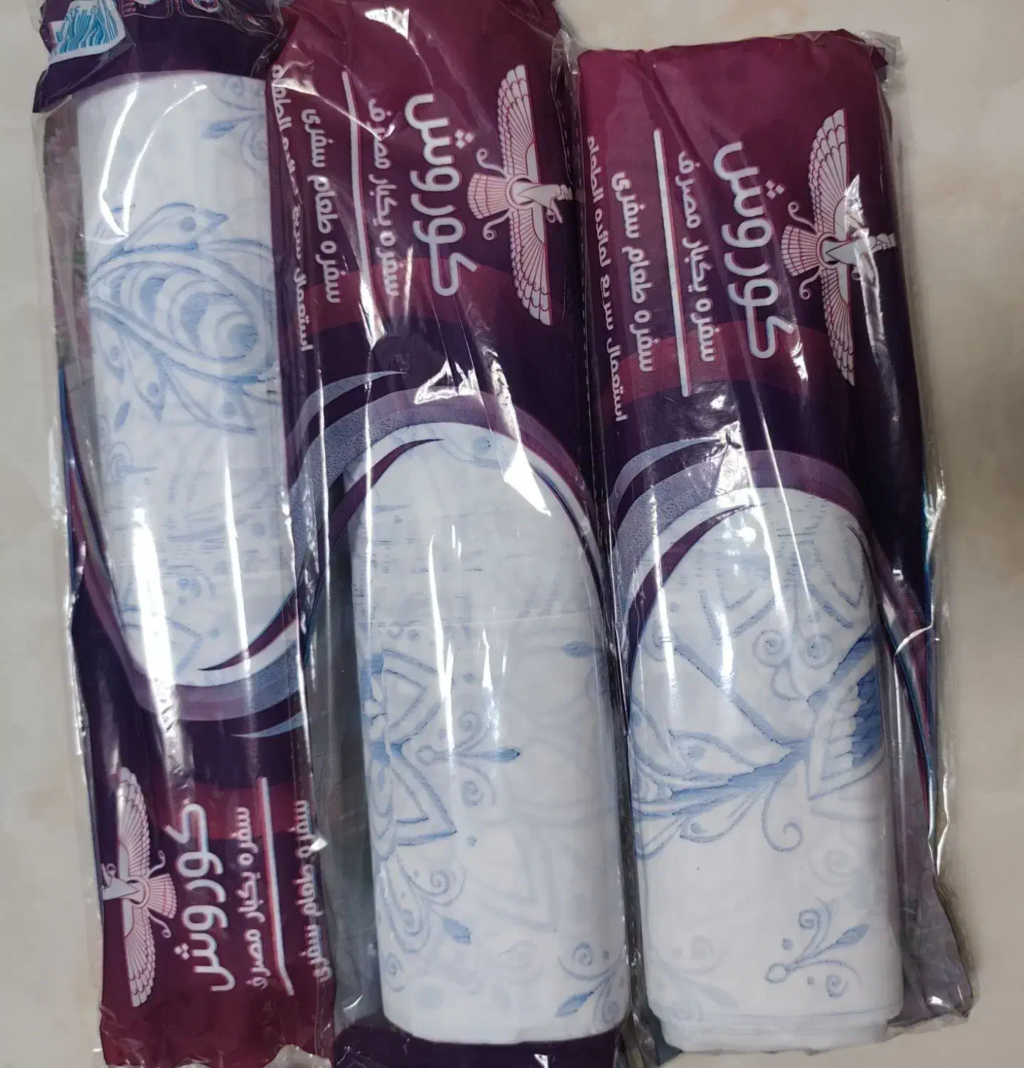 دستگاه تک رول سفره، کیسه زباله ،کیسه فریزر ،نو هست|سفره، حوله، دستمال آشپزخانه|اسلام‌شهر, شهرک مهدیه|دیوار