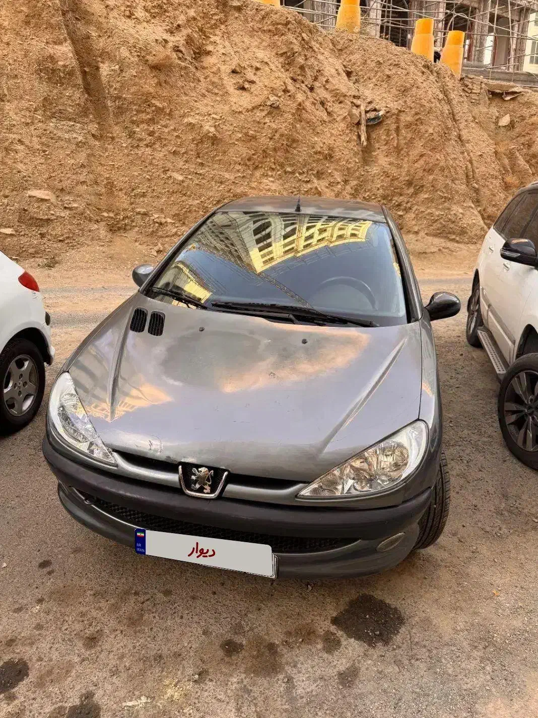 پژو 206 خاکستری|خودرو سواری و وانت|تهران, شهرک کوهسار|دیوار