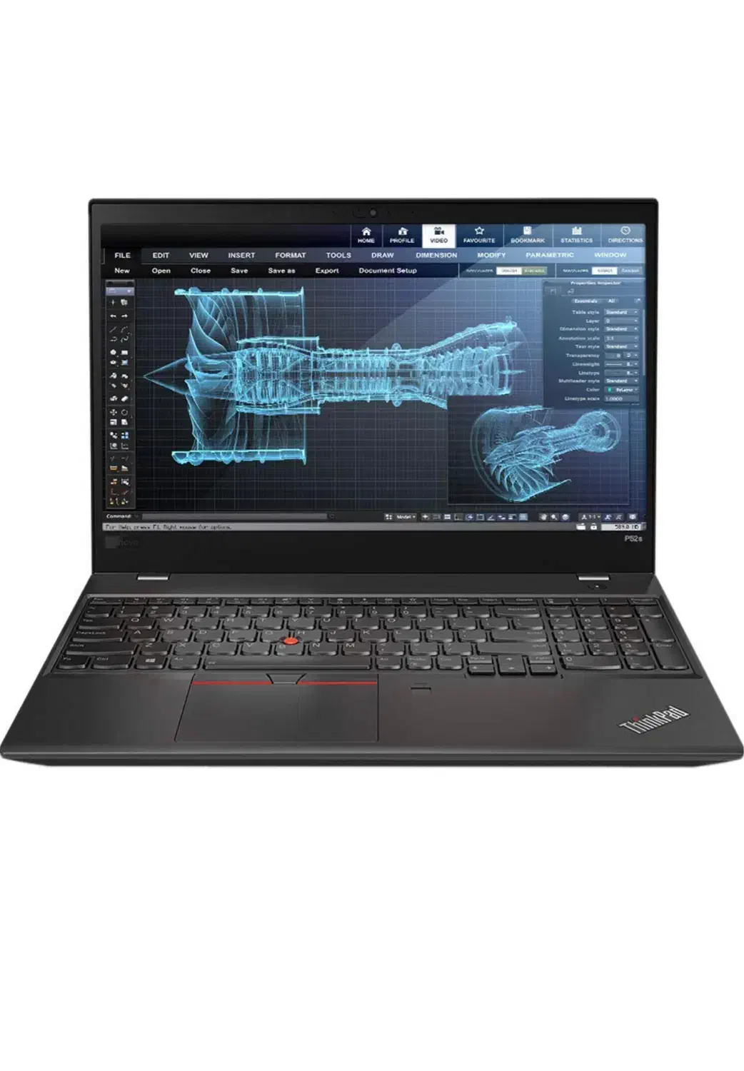 لپ‌تاپ Lenovo مدل Thinkpad p52s نسل8 گرافیک مجزا|رایانه همراه|اصفهان, فرح آباد|دیوار