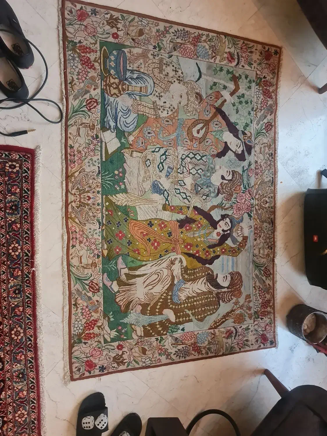 فروش فرش دستباف کلکسیون رج۴۵ کاشان تهران، فرمانیه|فرش|تهران, دزاشیب|دیوار