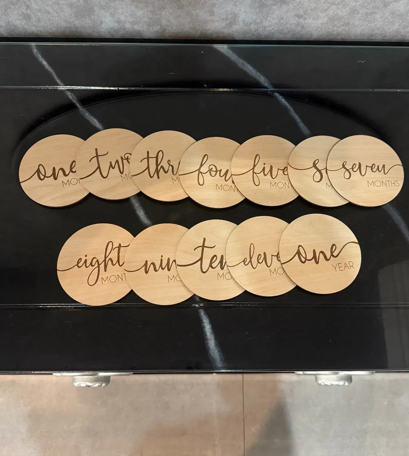 دیسک های ماهگرد مینیمال ۱۰سانت کودک|اسباب‌‌بازی|لنگرود, |دیوار