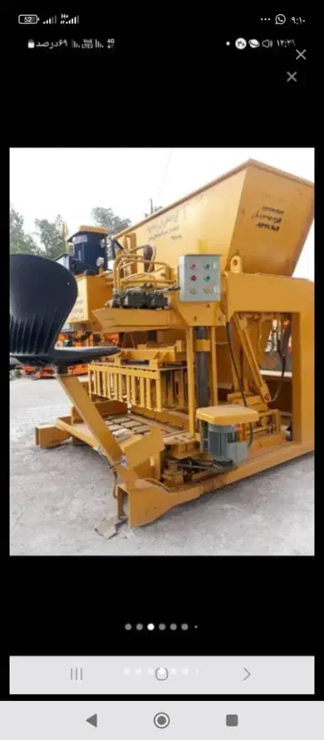 نیمه اتومات ثابت بلوک زن|ماشینآلات صنعتی|اسفراین, |دیوار