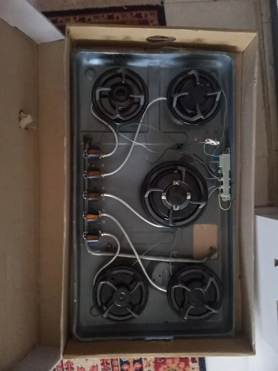 گاز رومیزی شیشه شکسته|اجاق گاز و لوازم برقی پخت‌وپز|فولادشهر, C2|دیوار