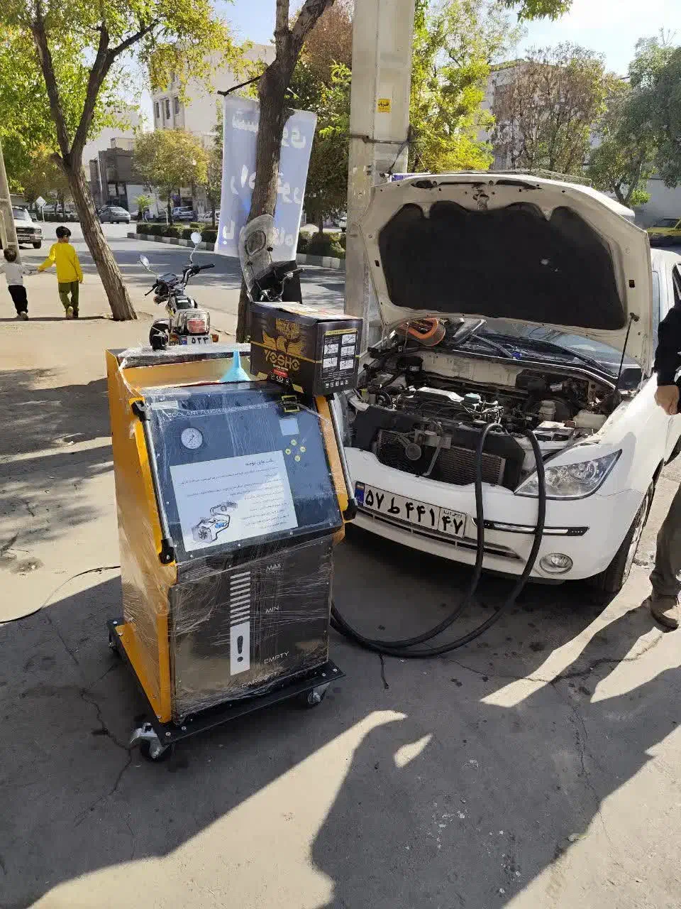 شستشوی رادیات بخاری با دستگاه اتوماتیک|خدمات موتور و ماشین|اراک, |دیوار