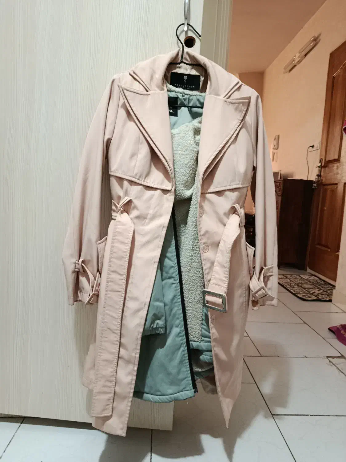 بارونی جنس ترک رنگ خیلی شیک|لباس|باقرشهر, |دیوار