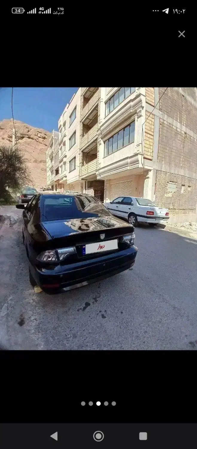 سمند استثنایی دوگانه مدل 82بدون رنگ فیس سورن|خودرو سواری و وانت|اسلام‌‌آباد غرب, |دیوار