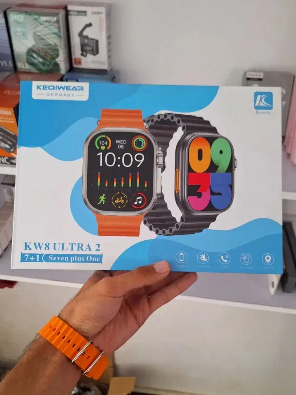 ساعت هوشمند طرح فول پک اپل واچ + 7بنداصلی الترا2 3|لوازم جانبی موبایل و تبلت|مشهد, شهرک رازی (شهرک غرب)|دیوار