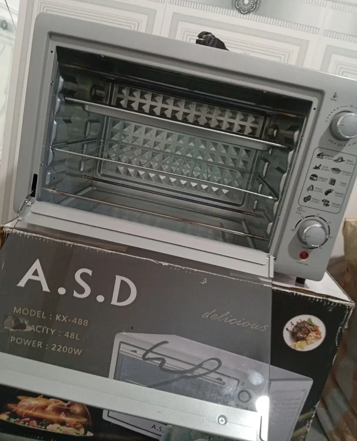 مایکروفر نو ( آک ) A.S.D|اجاق گاز و لوازم برقی پخت‌وپز|بندر امام خمینی, |دیوار