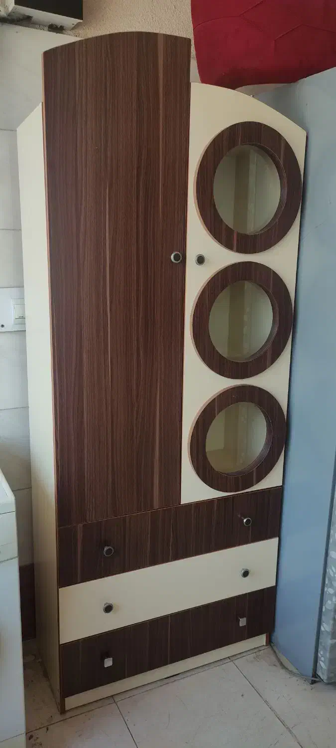 دوعدد کمد آویز لباس وکشو دار درحدنو4200|جاکفشی، کمد، دراور|لنگرود, |دیوار