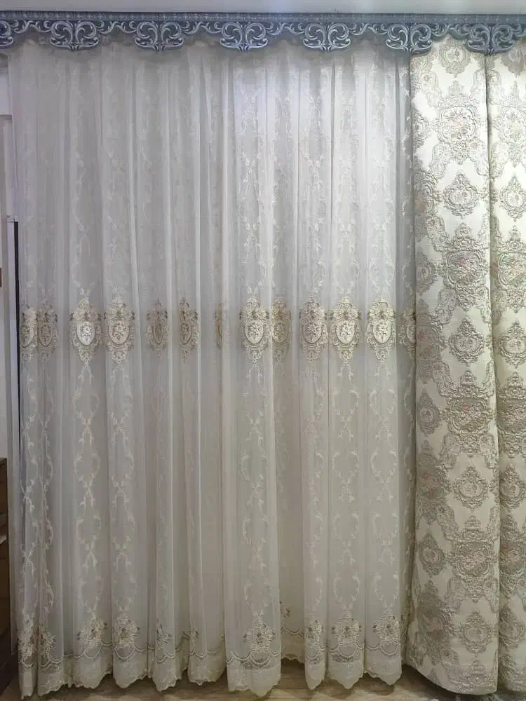 پرده کاملا سالم پذیرایی|پرده، رانر، رومیزی|محمدیه-قزوین, |دیوار