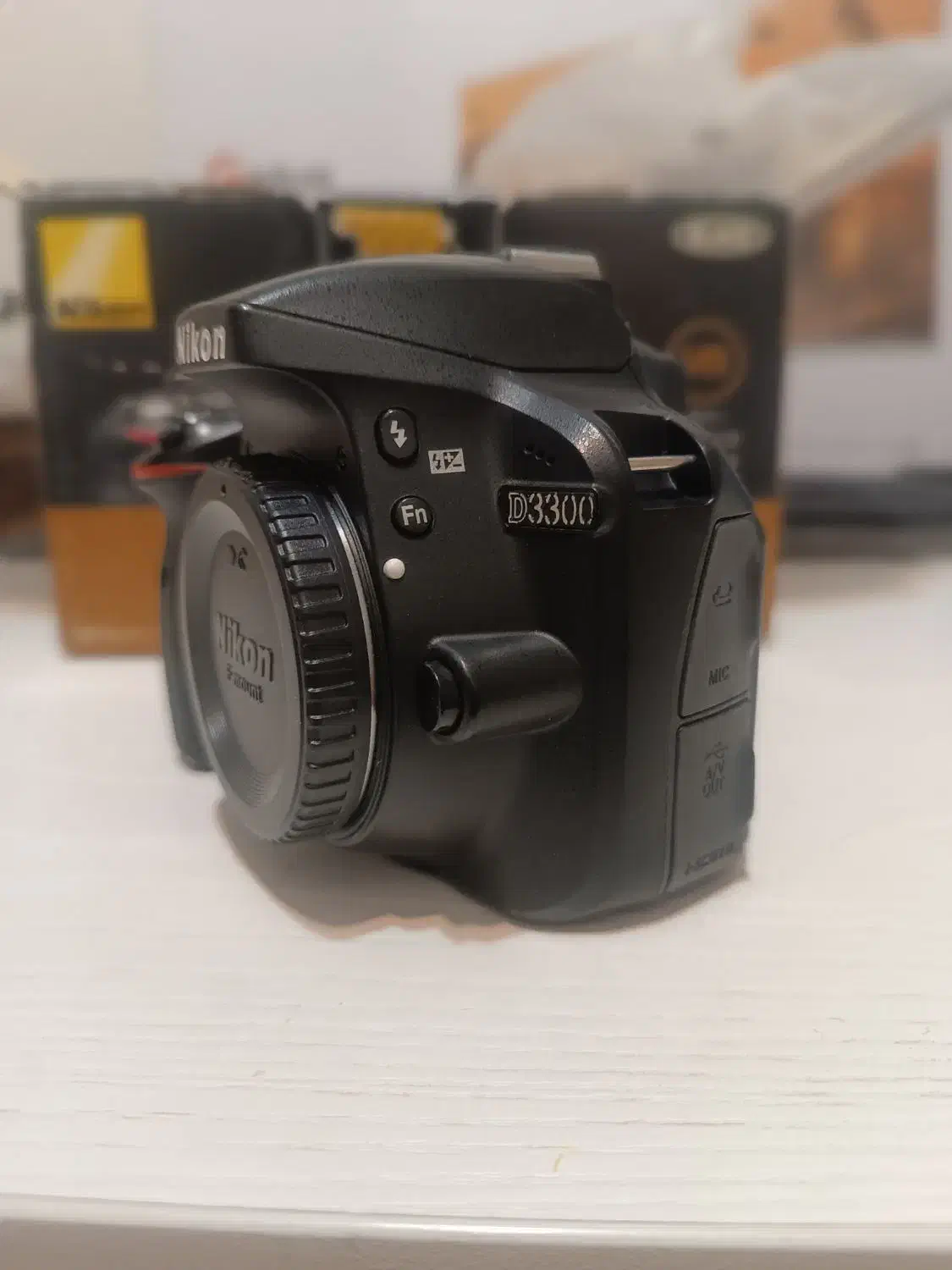 بدنه دوربین نیکون D3300 تمیز و سالم|دوربین عکاسی و فیلم‌برداری|تهران, سعادت‌آباد|دیوار