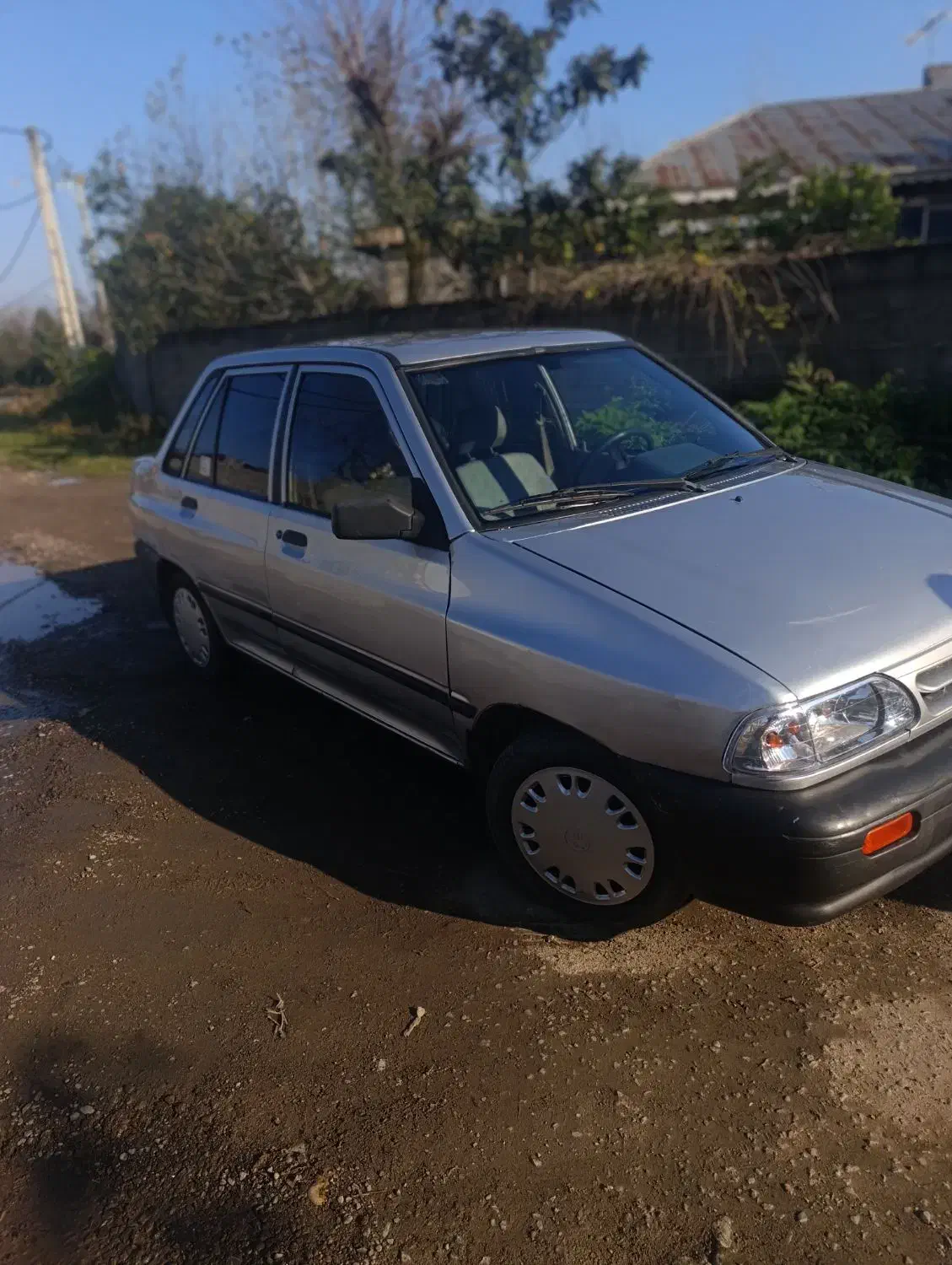 پراید مدل ۸۴ رنگ نقره ای تک سوز|خودرو سواری و وانت|شاندرمن, |دیوار