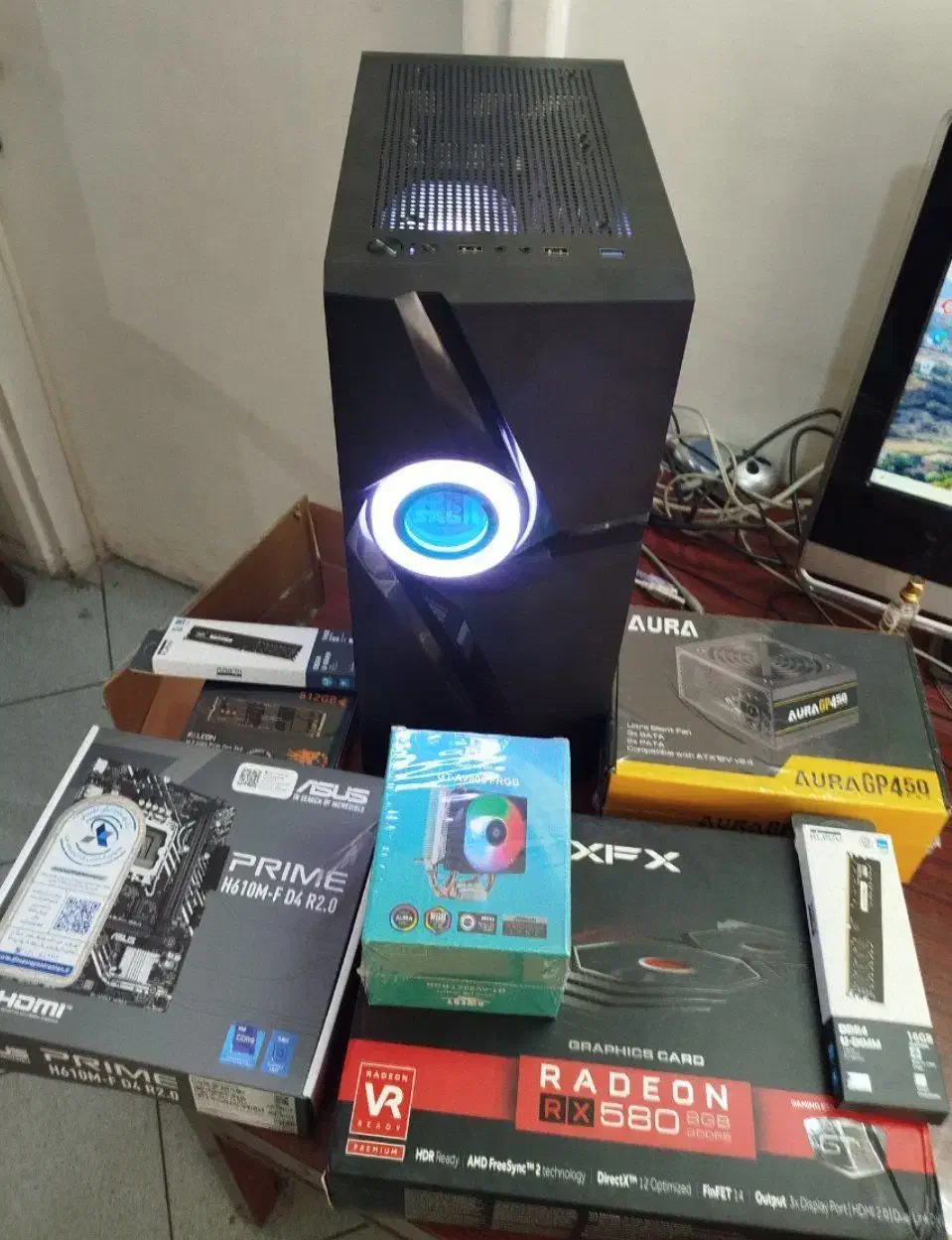 کیس کامپیوتر  آک Core i5 نسل 14 (جدیدترین نسل CPU)|رایانه رومیزی|تهران, جیحون|دیوار