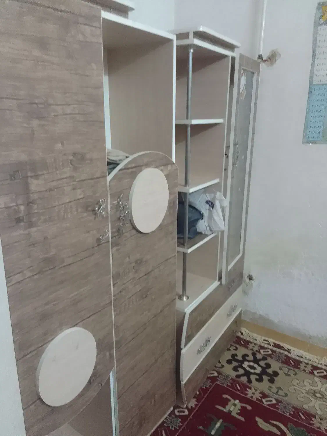 کمد بچه گانه|جاکفشی، کمد، دراور|لالجین, |دیوار