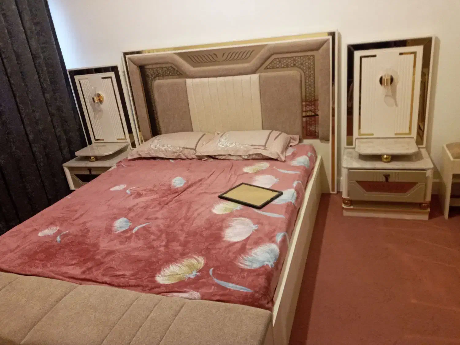 تخت دو نفره|تخت و سرویس خواب|زابل, |دیوار