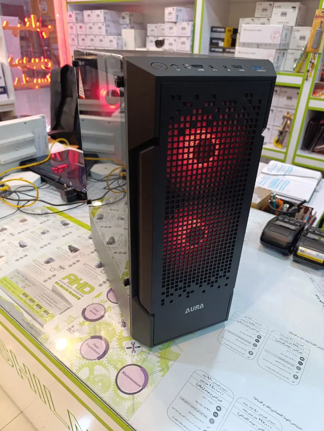 کامپیوتر گیمینگ و فنی مهندسی آماده به کار|رایانه رومیزی|مشگین شهر, |دیوار