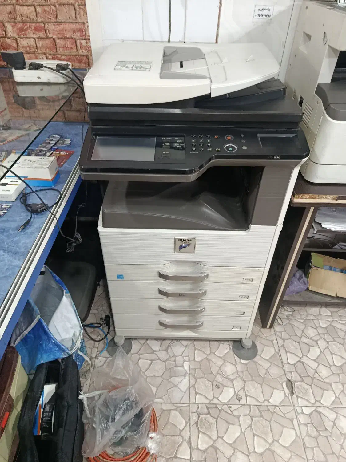 پیرینترSHARP|پرینتر، اسکنر، کپی، فکس|زرقان, |دیوار