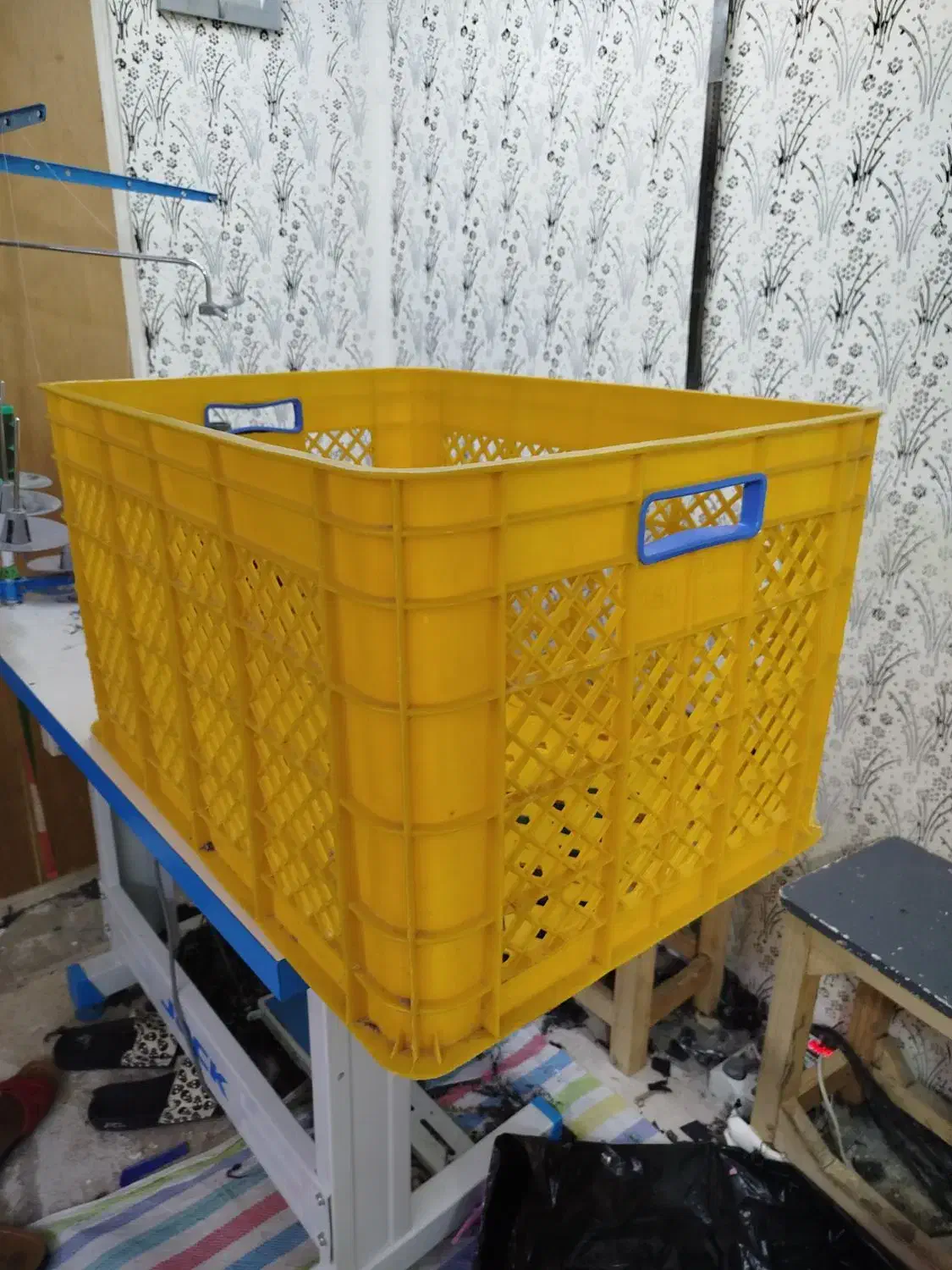 سبد بزرگ پلاستیکی|ظروف نگهدارنده، پلاستیکی، یکبارمصرف|تبریز, |دیوار