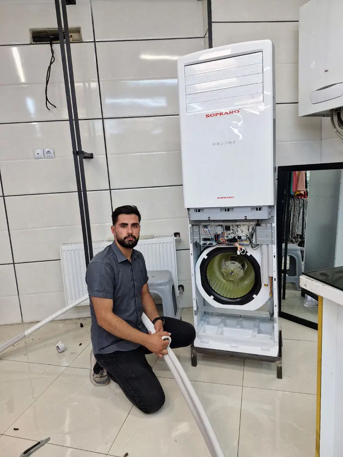 نصب سرویس و تعمیرات کولرگازی لباسشویی و یخچال|خدمات پیشه و مهارت|قزوین, |دیوار