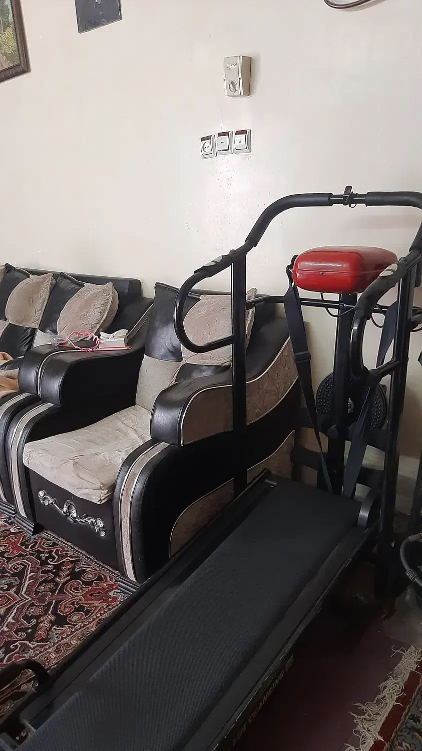 تردمیل 4کاره تایوانی|تجهیزات ورزشی|اهواز, شریعتی جنوبی|دیوار