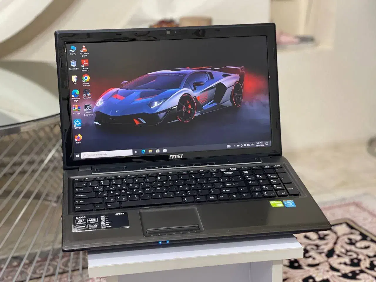 لپتاپ msi i54200m رم۸ گرافیک۲ مجزا ssd256|رایانه همراه|قزوین, |دیوار