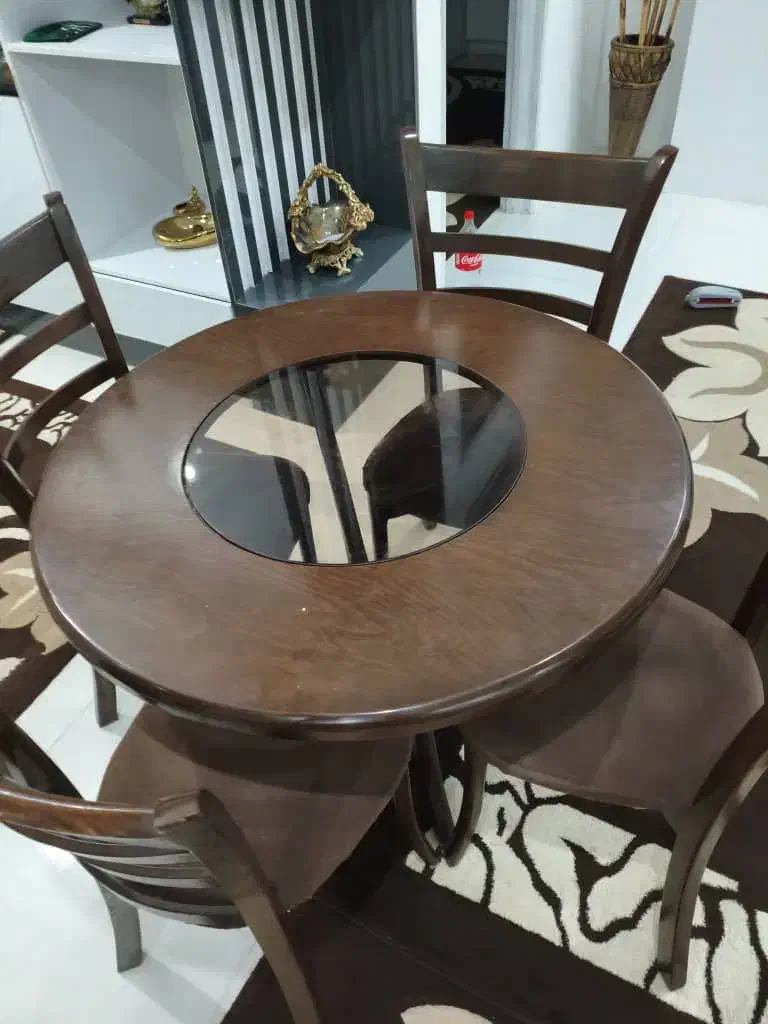 فروش میز ناهار خوری تمام چوب سالم|میز و صندلی غذاخوری|ملارد, |دیوار