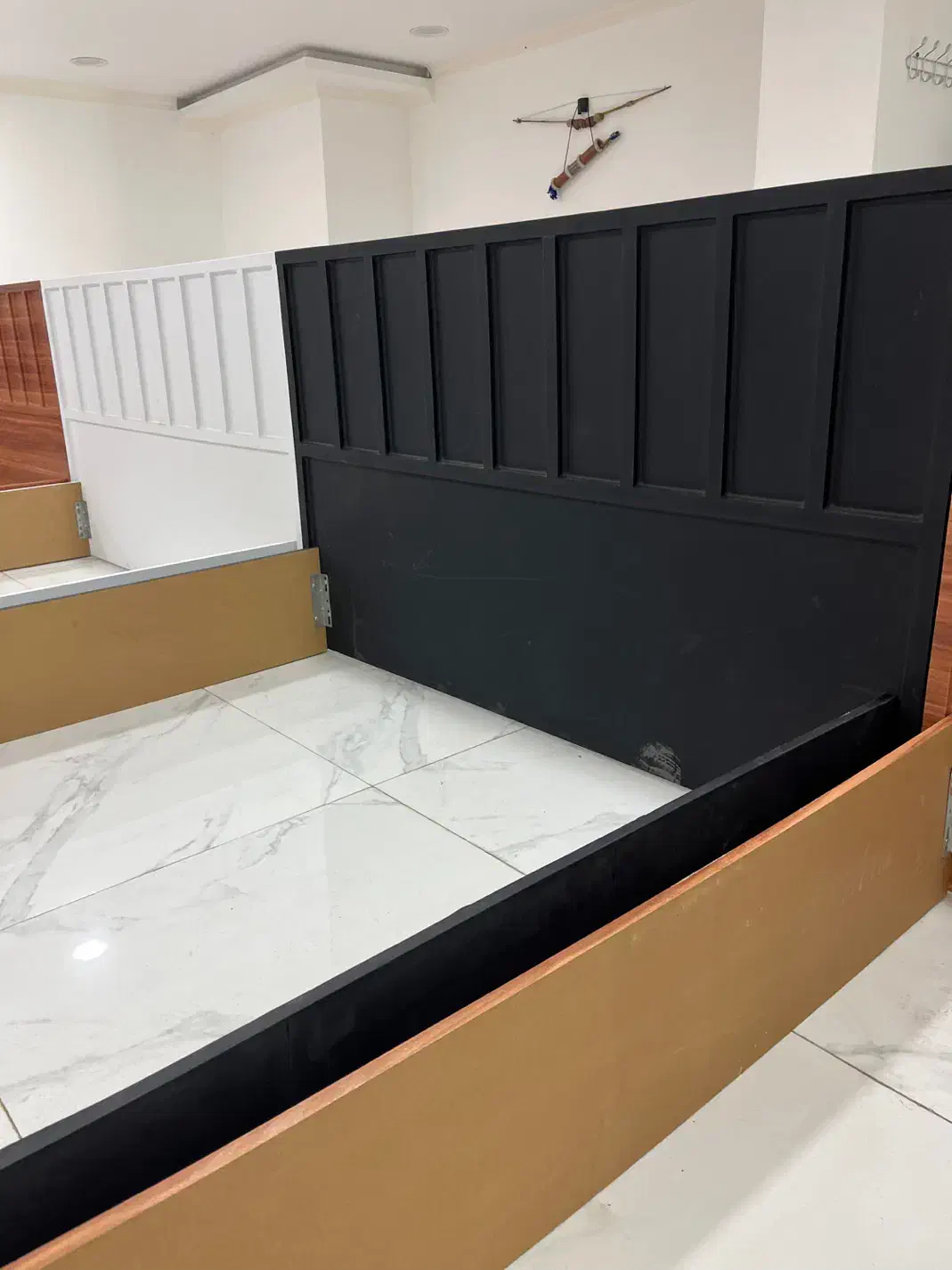 تخت دو نفره ممبران تمام ام دی اف|تخت و سرویس خواب|آمل, |دیوار