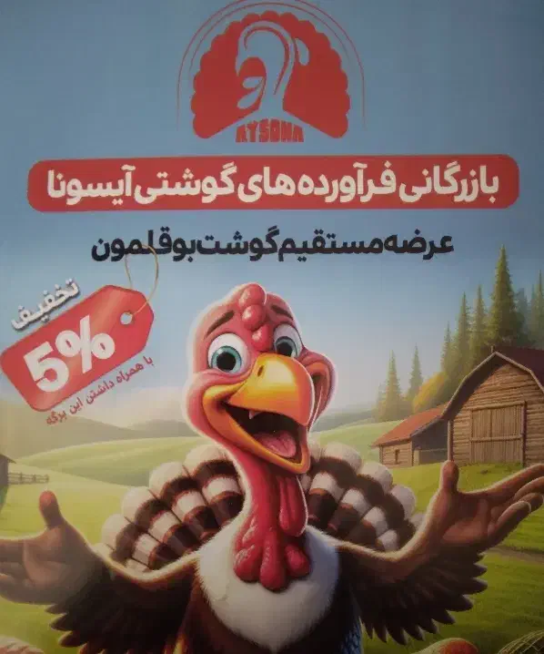 عرضه مستقیم گوشت بوقلمون|خوردنی و آشامیدنی|شاندیز, |دیوار