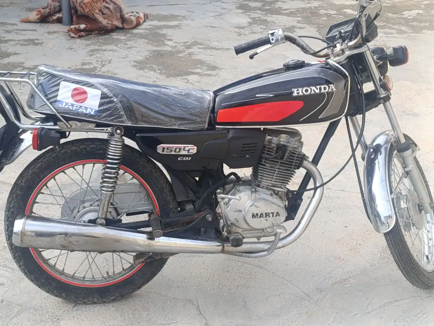 موتور مزایده 86 150|موتورسیکلت|ایلام, |دیوار