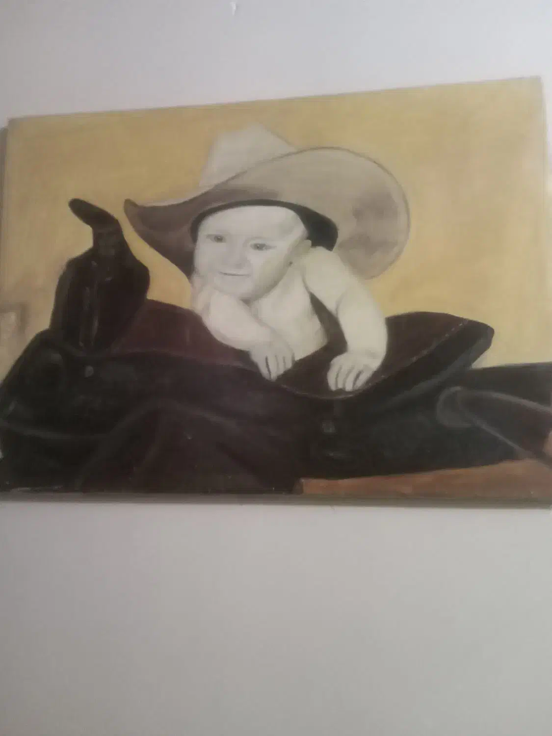 کودک کابوی|تابلو، نقاشی، عکس|محمدشهر, شهرک چمران|دیوار